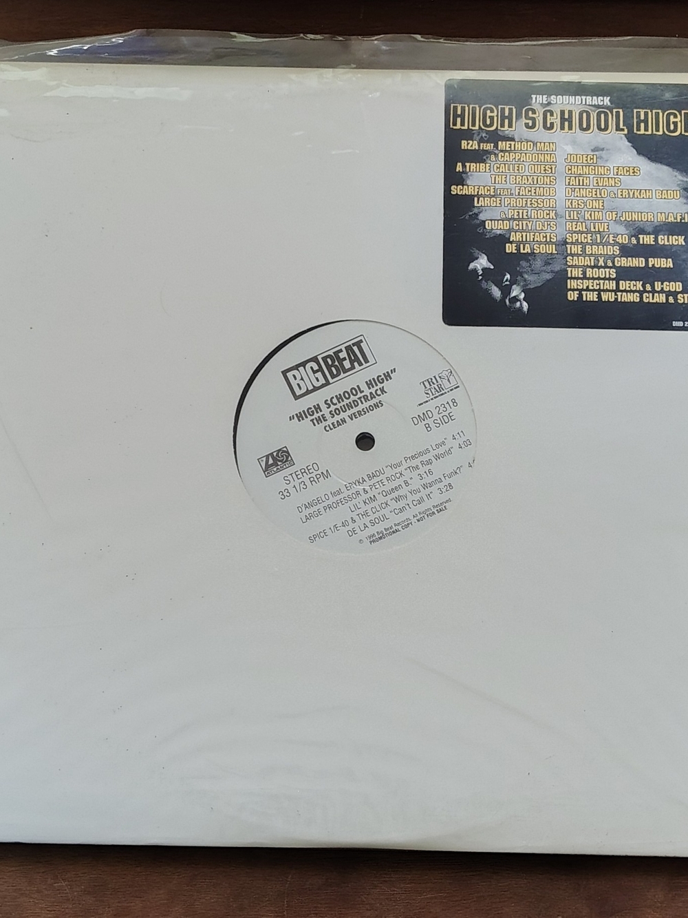 High School High - The Soundtrack - Big Beat - DMD 2318 - Vinyl - Clean Versions